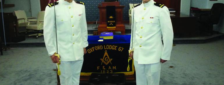 Two Oxford Lodge Brothers Received Naval Commissions as Ensigns