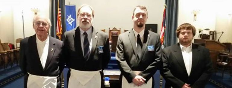 Four Generations Attend Anthony Lodge