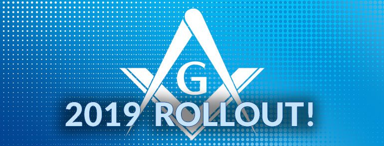 2019 Deputy Grand Master Roll Out Schedule