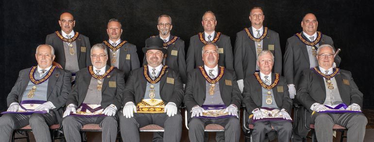 Introducing the New  2024-2025 Grand Lodge Officers