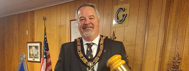 Most Worshipful Brother Shawn A. Johnson’s Travels around the State