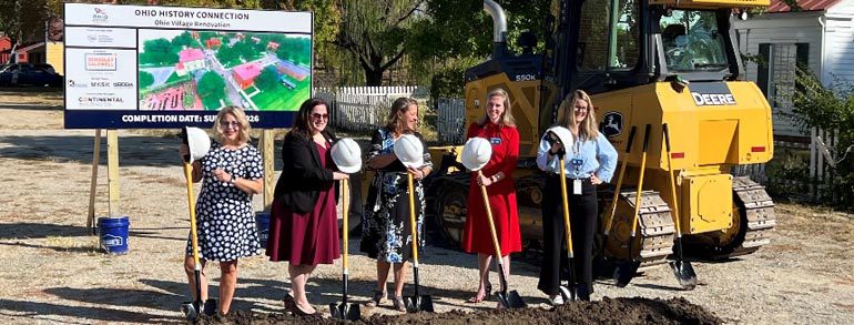 Ohio Village Groundbreaking!