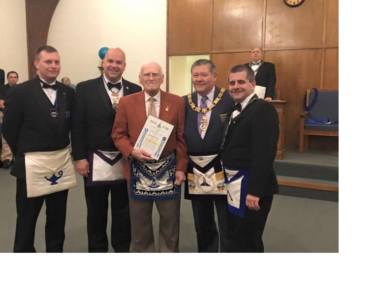 WRMC Resident Receives 65 Year Pin