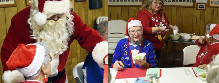 Christmas Dinner at the Lodge