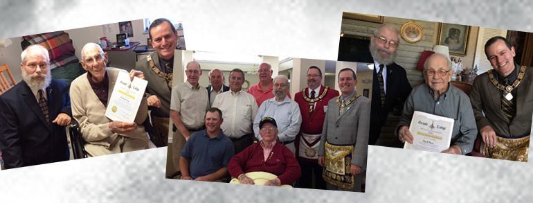 Tiffin Lodge Travels to Present Service Awards